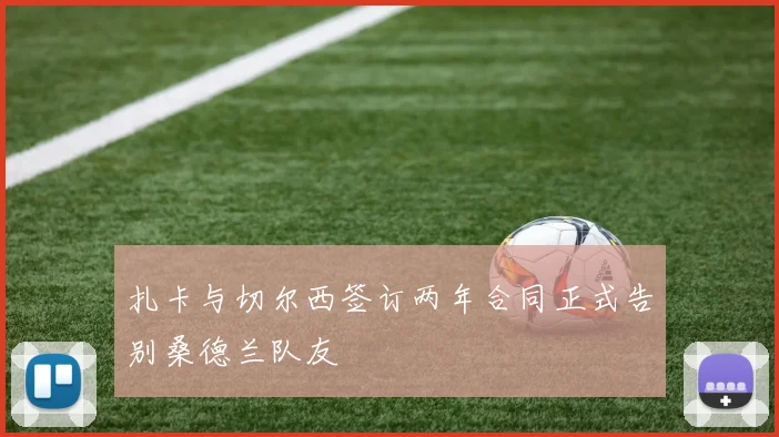 扎卡与切尔西签订两年合同正式告别桑德兰队友